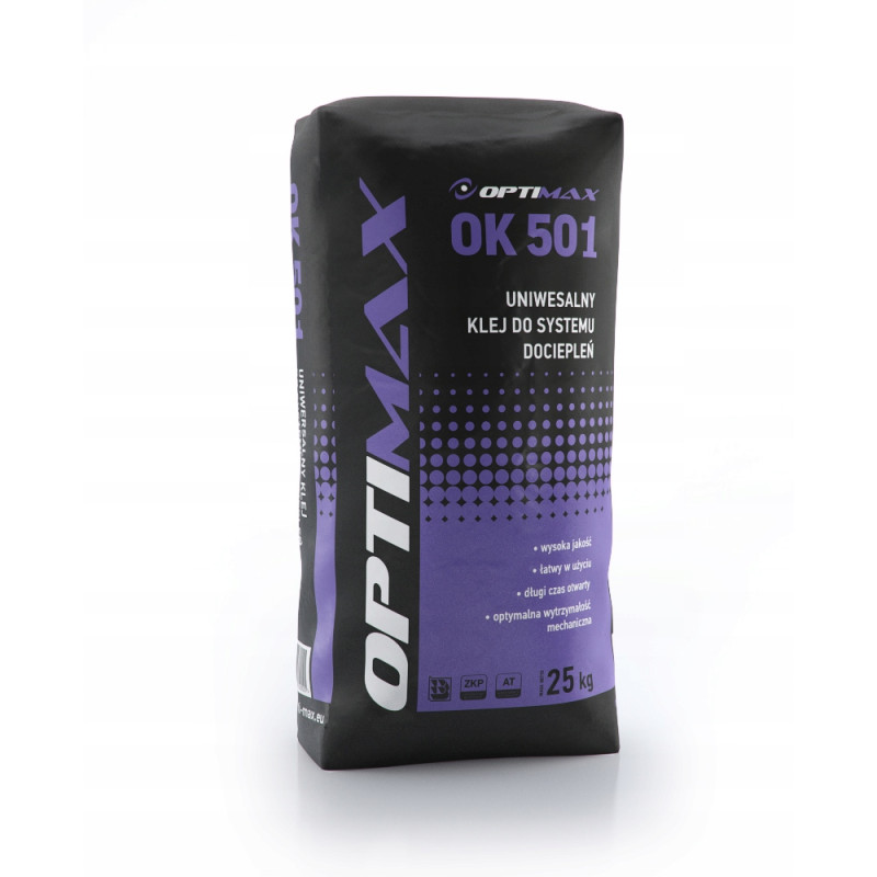 Zaprawa klejowa do siatki i styrop. 25kg OPTIMAX